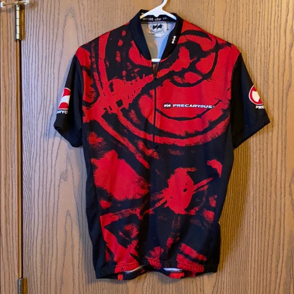 Precaryous men’s bike jersey